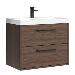 Badplaats Badkamermeubel set florence 01 60 cm – bruin – hangend