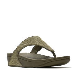 FitFlop Lulu shimmerglitz toe-post sandals
