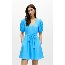 Object Objhelia s/s re v-neck short dress