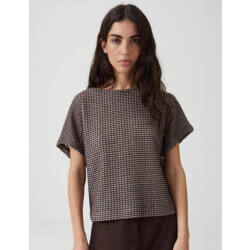 Opus Shirt gutina met structuur