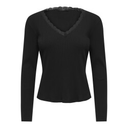Only Onlsara sharai l/s v-neck top jrs