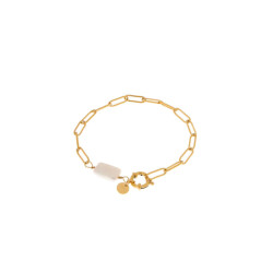 Label Kiki Hold on big pearl bracelet