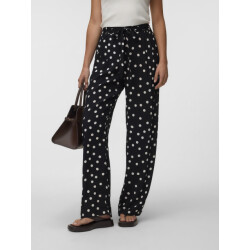 Vero Moda Vmelisa wide leg pantalon met stippen