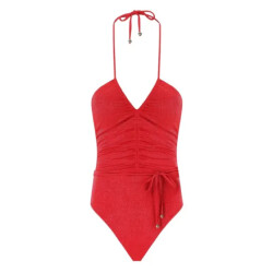 MaxMara Cassandra swimsuit rood