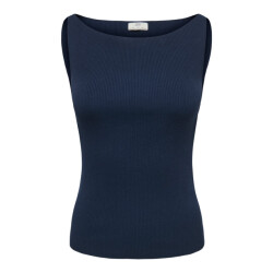 Jacqueline de Yong Jdynanna sl boat neck top knt navy