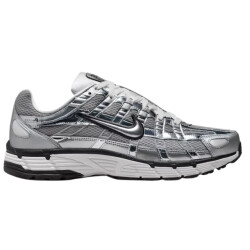 Nike P-6000 metallic silver sail unisex sneaker