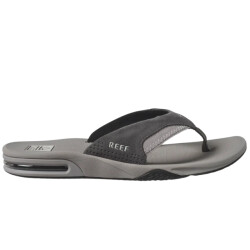 Reef Fanning grey suede heren slipper