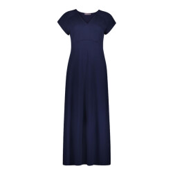 Geisha 67427-60 jane solid dress v-neck