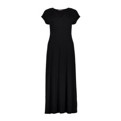 Geisha 67427-60 jane solid dress v-neck