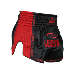 Legend Sports Kickboks broekje kind/volwassene rood mesh