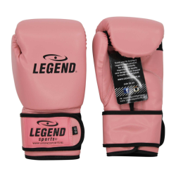 Legend Sports Powerfit & protect bokshandschoenen dames zalm pu