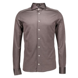 Eton Filo di scozia knit shirt lange mouw overhemden 100014987