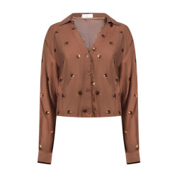 Nukus Anika blouse paillet blouses nkf02160
