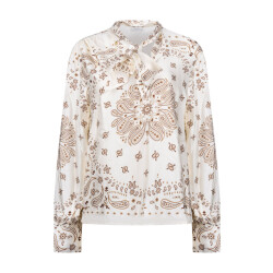 Nukus Angie blouse tie paisley blouses nkf02201