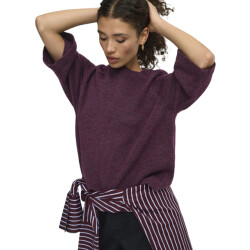 Only Onlsimoni pullover knt mauve wine