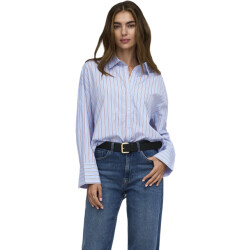 Only Onloregon alva lange mouw reg shirt dusty blue