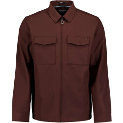 No Excess Overshirt full zipper stretch sedoc earth