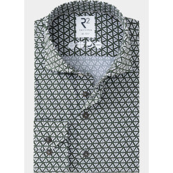 R2 Amsterdam Overhemd heren printed single jersey shirt 134.wsp.005/074