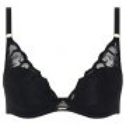 Chantelle Lingerie bh t-shirt beha uitgesneden zwart
