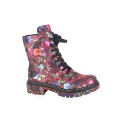 Rieker 72627-92 dames veterboots sportief