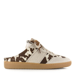 DWRS Label Dwrs nome cow hair on sand/off white lage sneakers dames