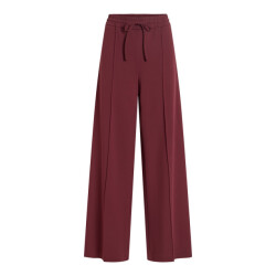 Vila Viclua hw wide pants-noos bordeaux