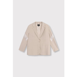 Alix The Label Shiny pannel blazer zand