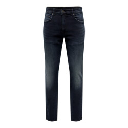 Only & Sons Onsloom slim blue black 6921 dnm no blue denim