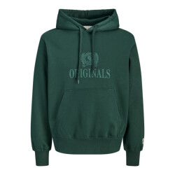 Jack & Jones Jorfrederiksberg monogram sweat hood sn olijf