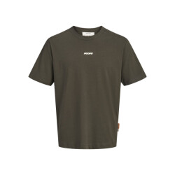 Jack & Jones Jcoclub back script tee ss crew neck sn antraciet
