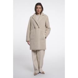 Rino & Pelle reversible double breasted coat juna.7002611 9030 birch