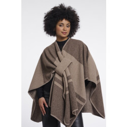 Rino & Pelle cape levi.7002611 11169 toffee check