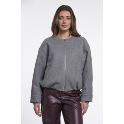 Rino & Pelle bomber jacket mona.7002611 11170 mid grey melange
