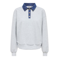 Only Onlscarlet ls polo mix sweat ub pr swt -