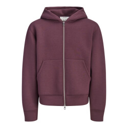 Jack & Jones Jcolegacy sweat scuba zip hood noos steen