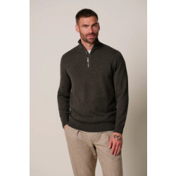 Profuomo Ppxj30012e heren trui half zip profu