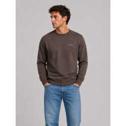 Airforce Gem1178 dark coffee white sweater airfo