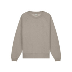 Filling Pieces 422630500397 sweaters sweatshirt embroidered knot melange