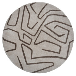 Veer Carpets Vloerkleed labyrint rond ø240 cm