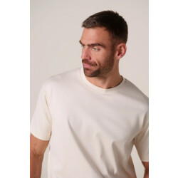 Profuomo Ppxt30002j t-shirt crew neck short sleeve raw white