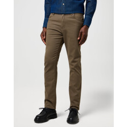 Wrangler Larston heren slim-fit broek tarmac