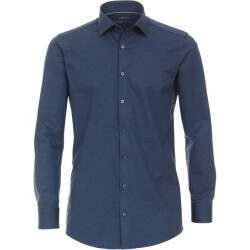 Venti Heren jersey overhemd 1263800 101 blue city