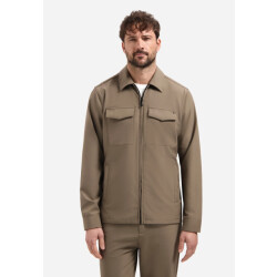 No Excess Heren sedoc overshirt n5104 043 khaki