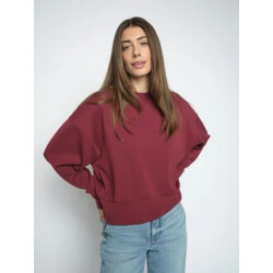 Mos Mosh 180390 273 mosmosh mmkiki celli o-ls sweatshirt cabernet