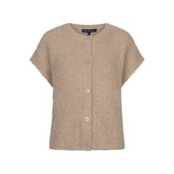 Red Button Rb sleeveless boucle latte