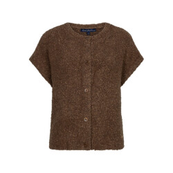 Red Button Rb sleeveless boucle mud