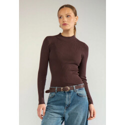 Nümph Nubia ls pullover noos 5698 black coffee