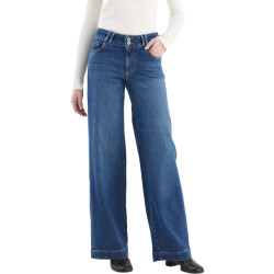 Cup of Joe Wide straight jeans dark blue