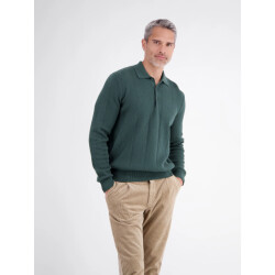 Lerros Heren polo 2685230 664 cedar green