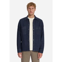 No Excess Heren overshirt 33590845 228 rinse denim